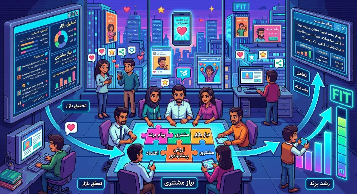 چطور Message-Market Fit را پیدا کنیم؟ راهنمای ساخت پیام برند متناسب با نیاز بازار