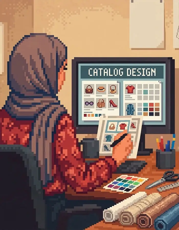 طراحی کاتالوگ محصولات