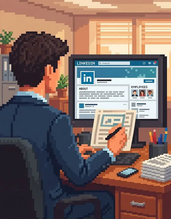 ساخت کمپانی پیج لینکدین