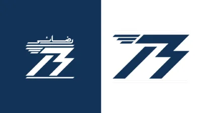 طراحی لوگو گروه صنعتی بازرگانی رضائی