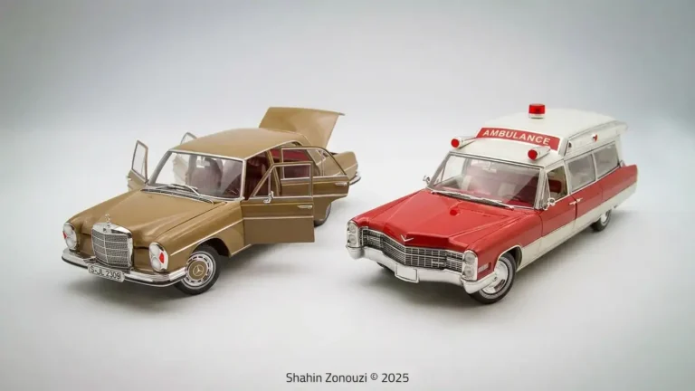 عکاسی و طراحی بنر ماشین ماکت و اسباب بازی