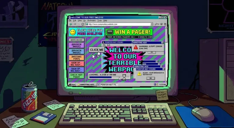 اشتباههای طراحی وبسایت که حس منفی ایجاد میکنند