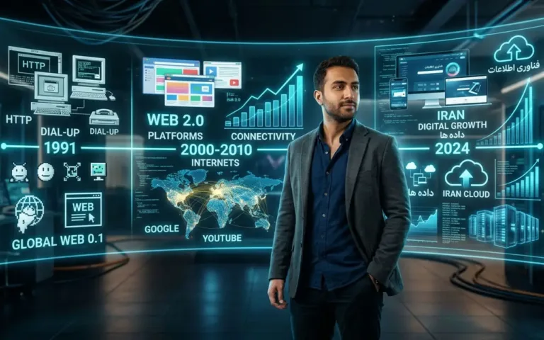 رشد وب سایت ها در جهان، از آغاز اینترنت تا به امروز