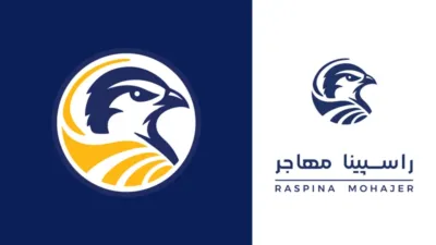 طراحی لوگو راسپینا مهاجر